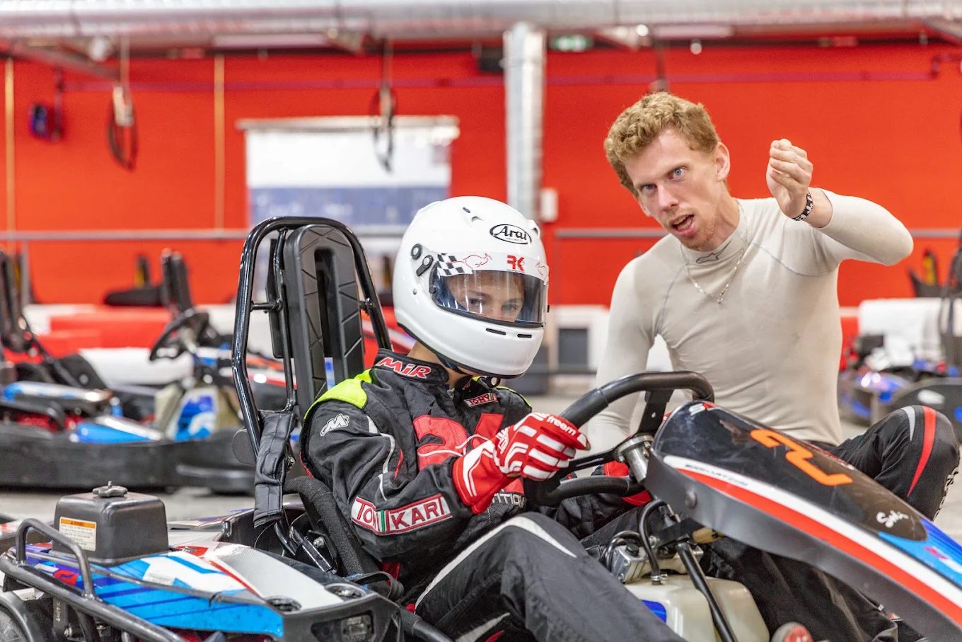 Progresser en karting