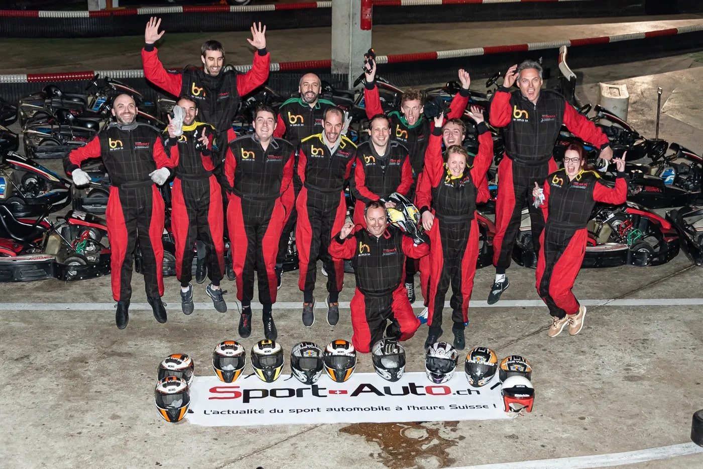 team building karting pour sport auto